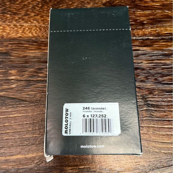 Molotow One4All Acrylic Pump Marker in Lavender. 2mm Fine Tip. 6-Pack. NIB! - Picture 4 of 11